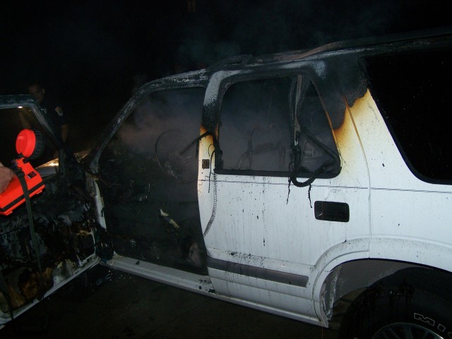 Car Fire August 2009
