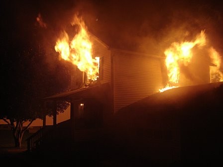 DUNCAN ST FIRE SEPT 2009