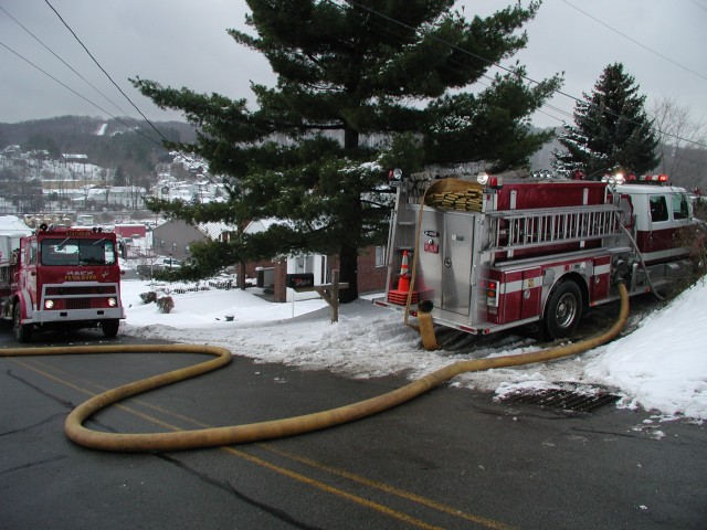 House fire-Burrell Hill Road 12/12/05