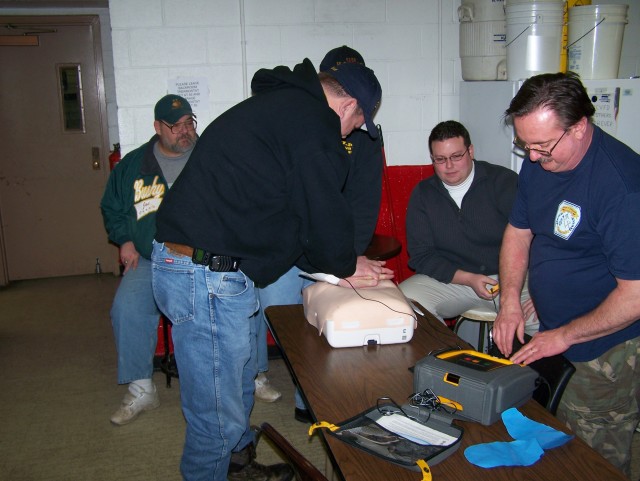 CPR/AED TRAINING FEBRUARY 2007