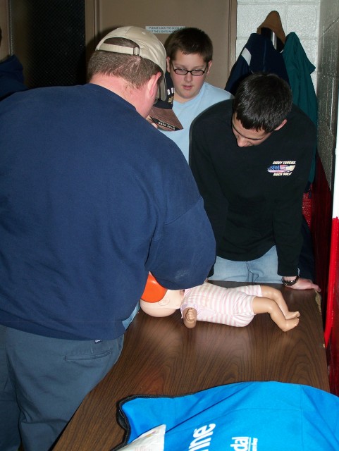 CPR/AED TRAINING FEBRUARY 2007