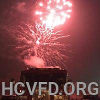 Fireworks Detail Penn-Township Fall Festival 
