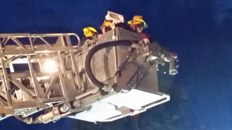 Westmoreland City members training in the bucket